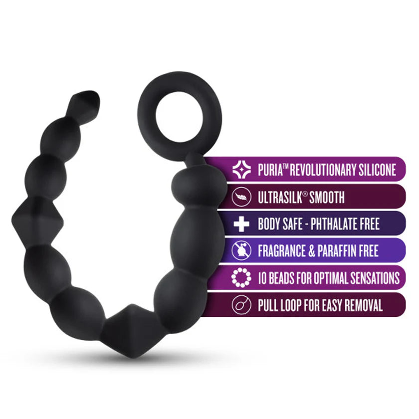 Platinum Silicone Beginner Anal Beads