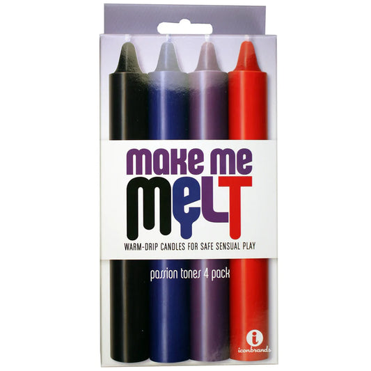 Make Me Melt Warm-Drip Candles, 4 Pack